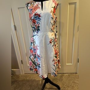 Adrianna Papell Floral size 10 Spring/Summer Dress